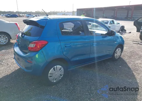 2020 Mitsubishi Mirage Es z USA, uszkodzony, nr VIN ML32A3HJ3LH004573